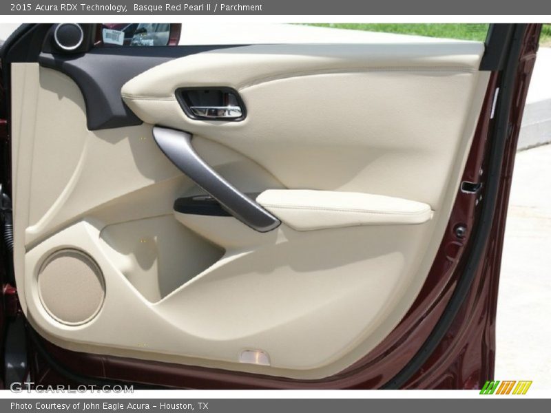Basque Red Pearl II / Parchment 2015 Acura RDX Technology