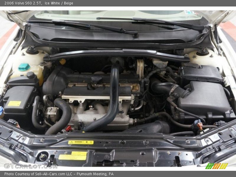  2006 S60 2.5T Engine - 2.5 Liter Turbocharged DOHC 20-Valve Inline 5 Cylinder