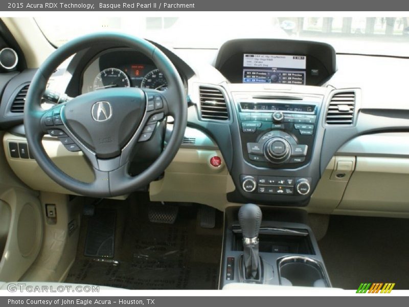 Basque Red Pearl II / Parchment 2015 Acura RDX Technology