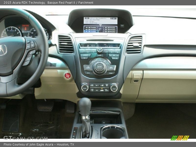 Basque Red Pearl II / Parchment 2015 Acura RDX Technology
