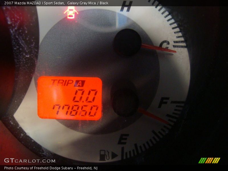 Galaxy Gray Mica / Black 2007 Mazda MAZDA3 i Sport Sedan