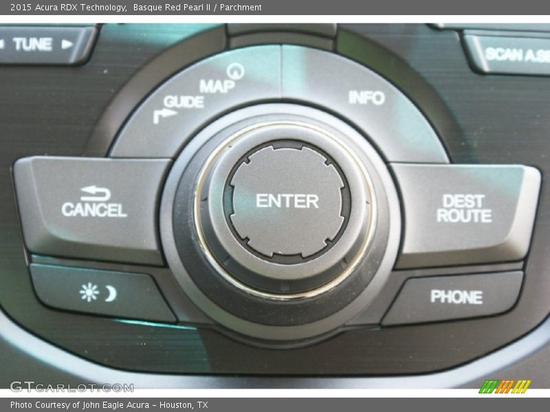 Basque Red Pearl II / Parchment 2015 Acura RDX Technology