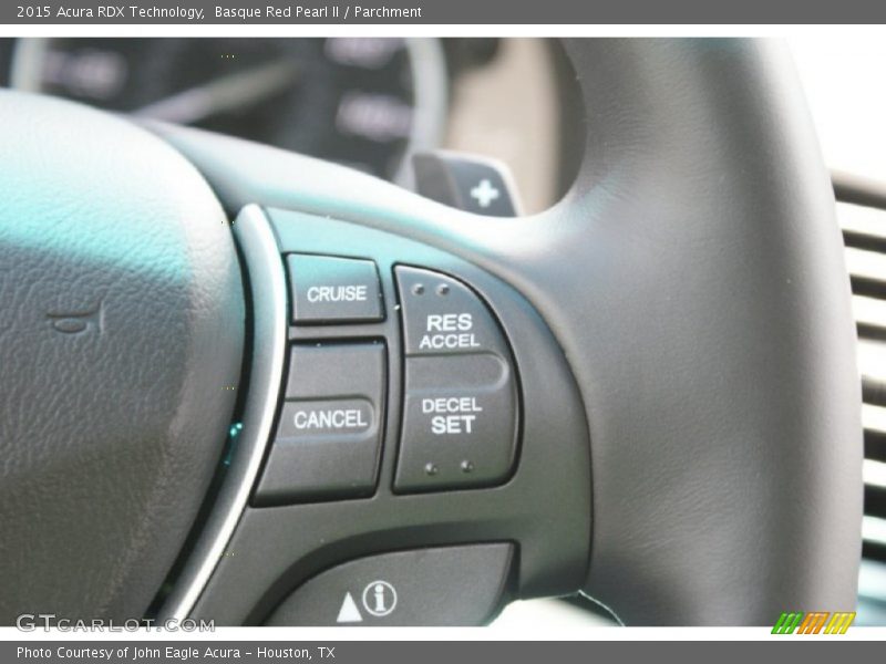 Basque Red Pearl II / Parchment 2015 Acura RDX Technology