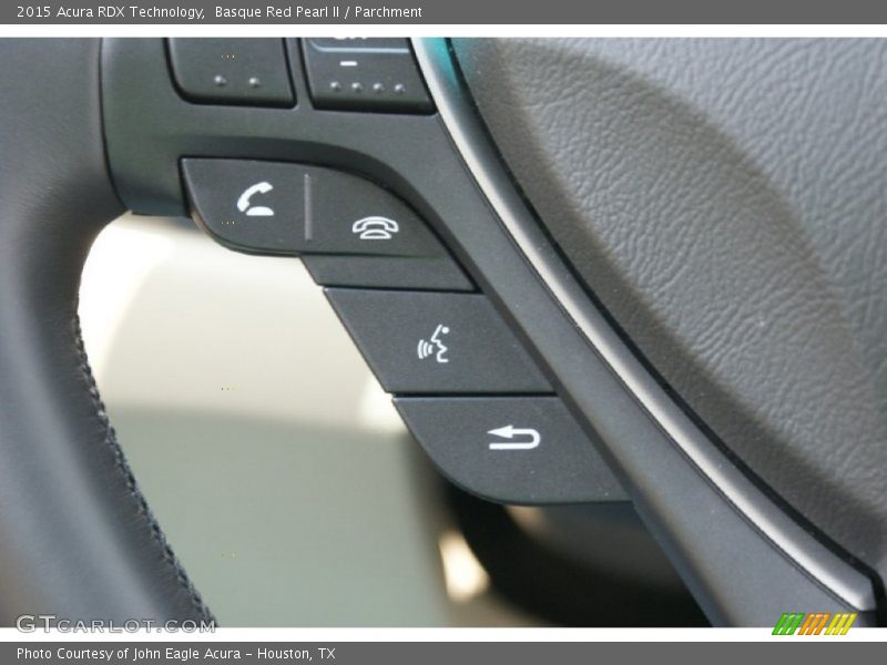 Basque Red Pearl II / Parchment 2015 Acura RDX Technology