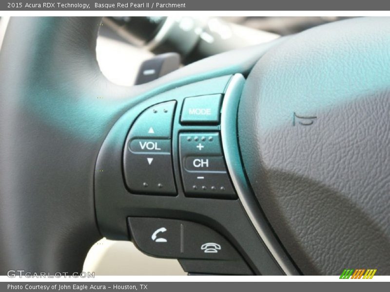 Basque Red Pearl II / Parchment 2015 Acura RDX Technology