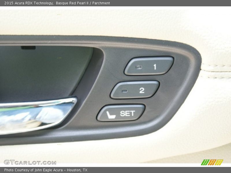 Basque Red Pearl II / Parchment 2015 Acura RDX Technology