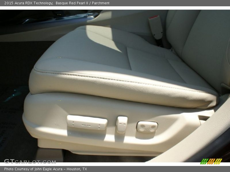 Basque Red Pearl II / Parchment 2015 Acura RDX Technology