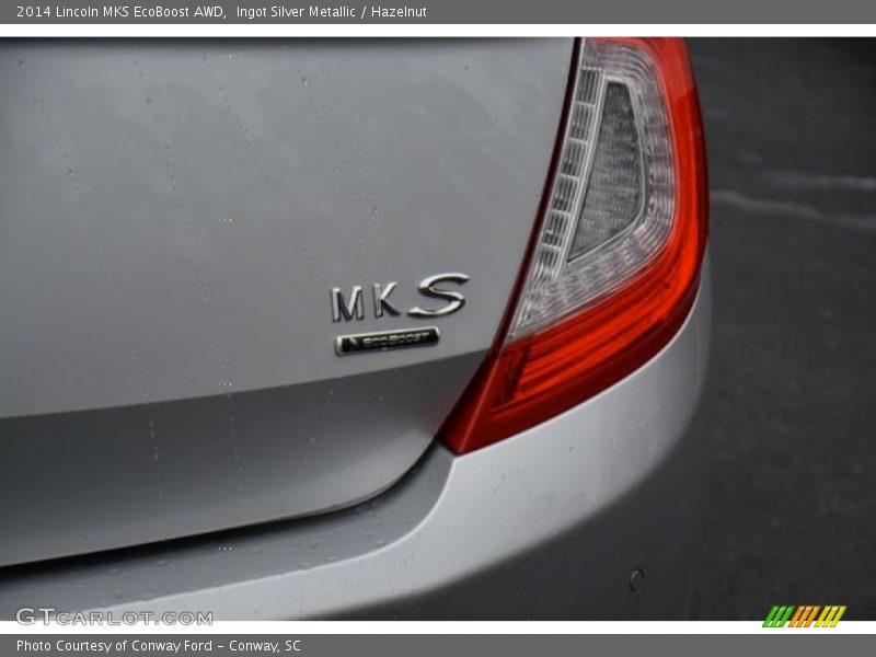 Ingot Silver Metallic / Hazelnut 2014 Lincoln MKS EcoBoost AWD