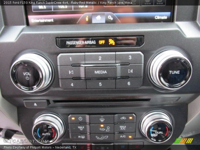 Ruby Red Metallic / King Ranch Java/Mesa 2015 Ford F150 King Ranch SuperCrew 4x4