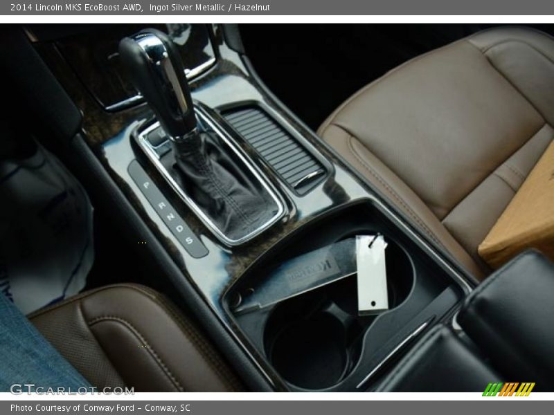 Ingot Silver Metallic / Hazelnut 2014 Lincoln MKS EcoBoost AWD