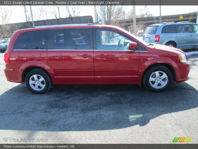 Redline 2 Coat Pearl / Black/Light Graystone 2013 Dodge Grand Caravan Crew