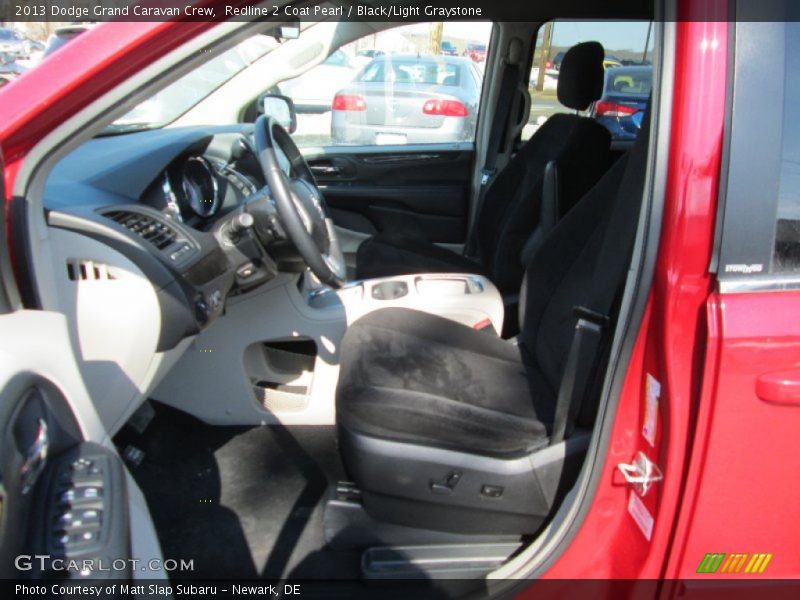 Redline 2 Coat Pearl / Black/Light Graystone 2013 Dodge Grand Caravan Crew