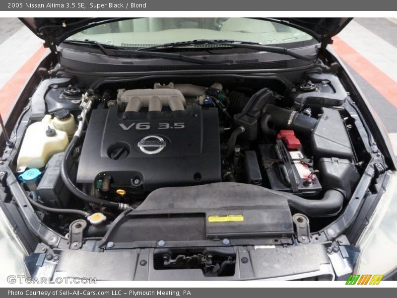 Super Black / Blond 2005 Nissan Altima 3.5 SE