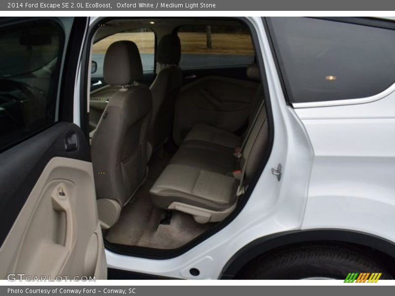Oxford White / Medium Light Stone 2014 Ford Escape SE 2.0L EcoBoost