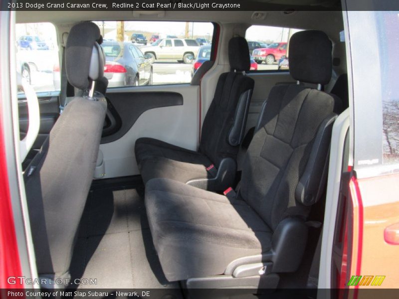 Redline 2 Coat Pearl / Black/Light Graystone 2013 Dodge Grand Caravan Crew