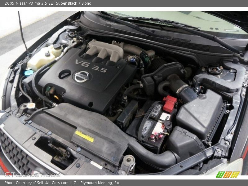 Super Black / Blond 2005 Nissan Altima 3.5 SE