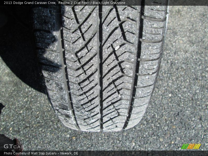 Redline 2 Coat Pearl / Black/Light Graystone 2013 Dodge Grand Caravan Crew