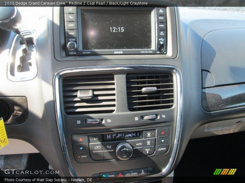 Redline 2 Coat Pearl / Black/Light Graystone 2013 Dodge Grand Caravan Crew