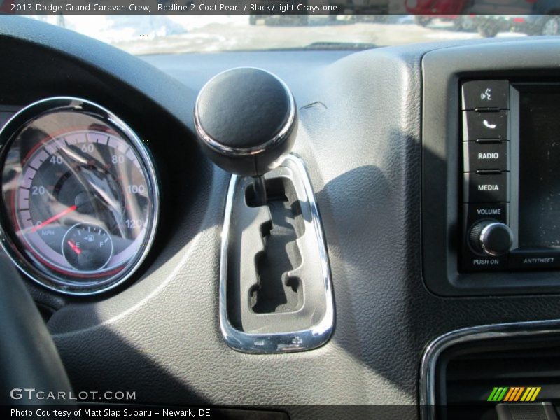 Redline 2 Coat Pearl / Black/Light Graystone 2013 Dodge Grand Caravan Crew