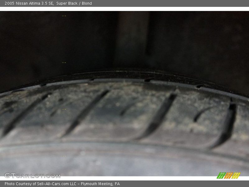 Super Black / Blond 2005 Nissan Altima 3.5 SE