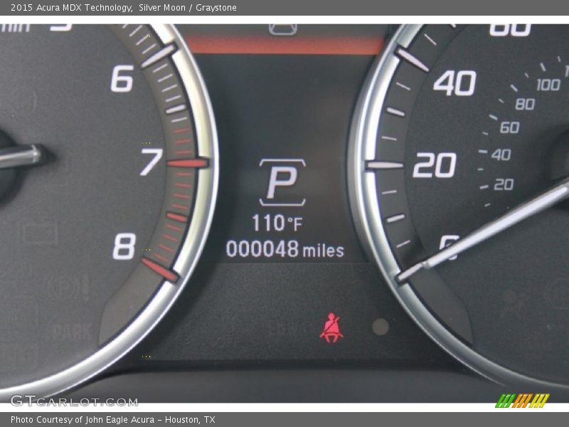 Silver Moon / Graystone 2015 Acura MDX Technology