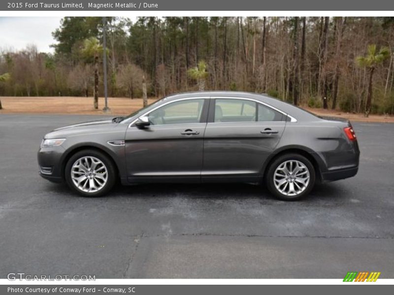 Magnetic Metallic / Dune 2015 Ford Taurus Limited
