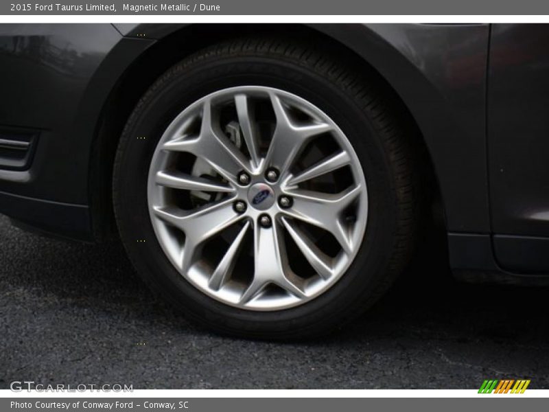 Magnetic Metallic / Dune 2015 Ford Taurus Limited