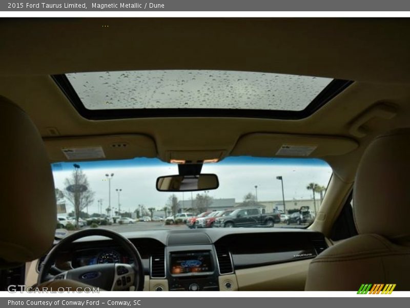 Magnetic Metallic / Dune 2015 Ford Taurus Limited