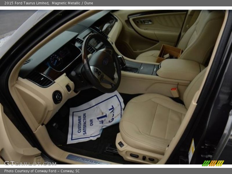 Magnetic Metallic / Dune 2015 Ford Taurus Limited