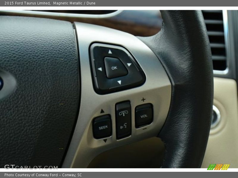 Magnetic Metallic / Dune 2015 Ford Taurus Limited