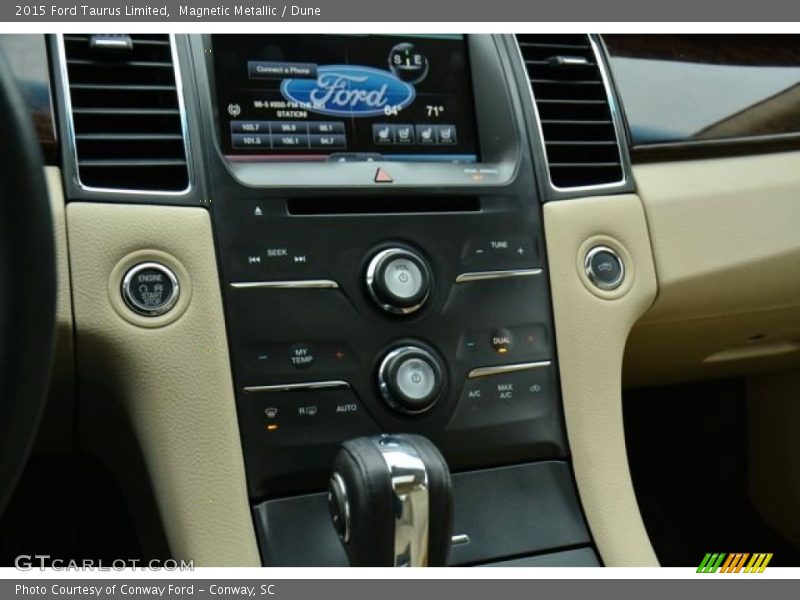 Magnetic Metallic / Dune 2015 Ford Taurus Limited