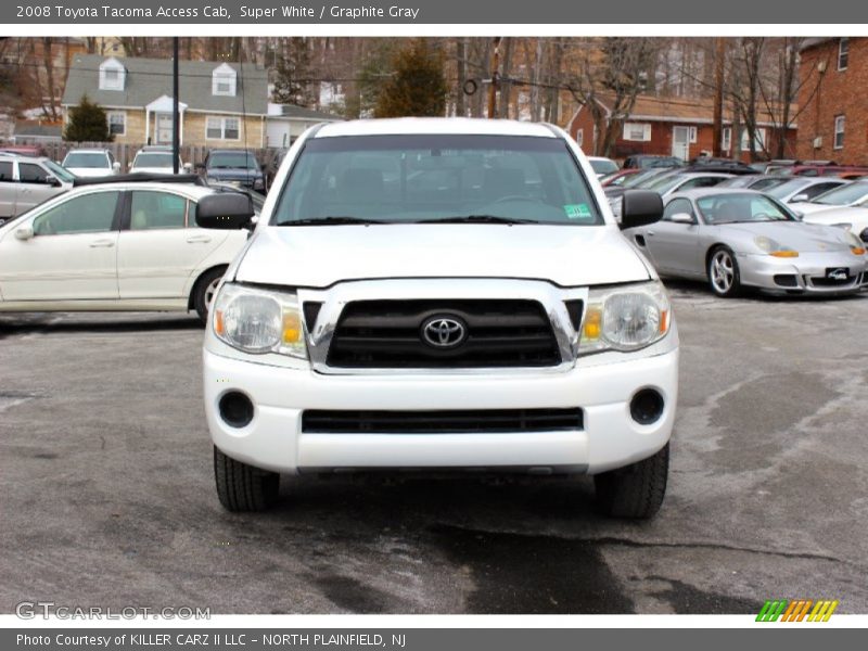 Super White / Graphite Gray 2008 Toyota Tacoma Access Cab