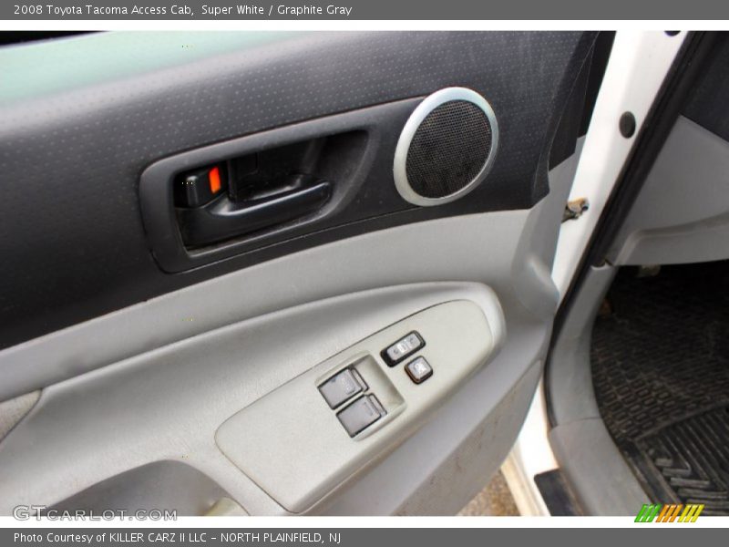 Super White / Graphite Gray 2008 Toyota Tacoma Access Cab