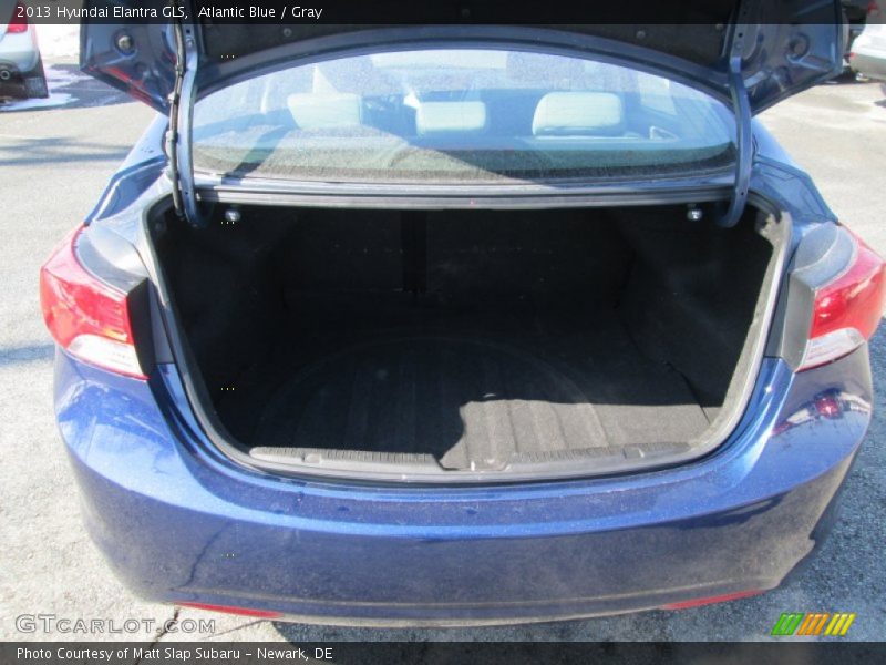 Atlantic Blue / Gray 2013 Hyundai Elantra GLS