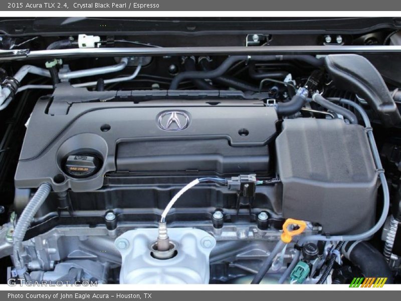 Crystal Black Pearl / Espresso 2015 Acura TLX 2.4