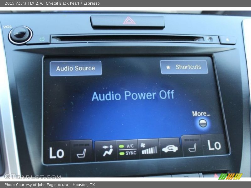 Crystal Black Pearl / Espresso 2015 Acura TLX 2.4