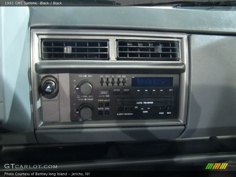 1991 GMC Syclone Black / Black with Red Piping, Front Console - 1991 GMC Syclone 