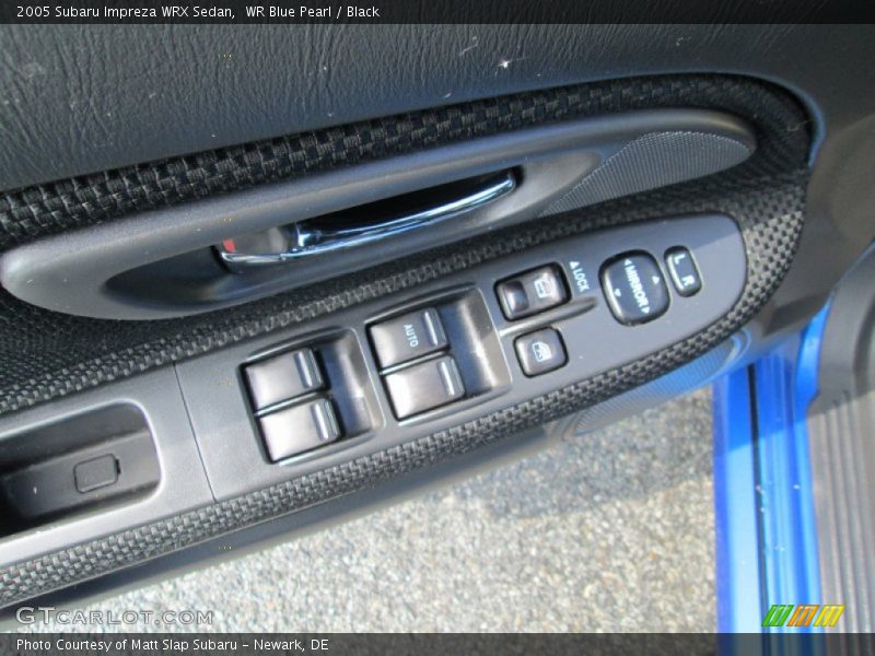 WR Blue Pearl / Black 2005 Subaru Impreza WRX Sedan