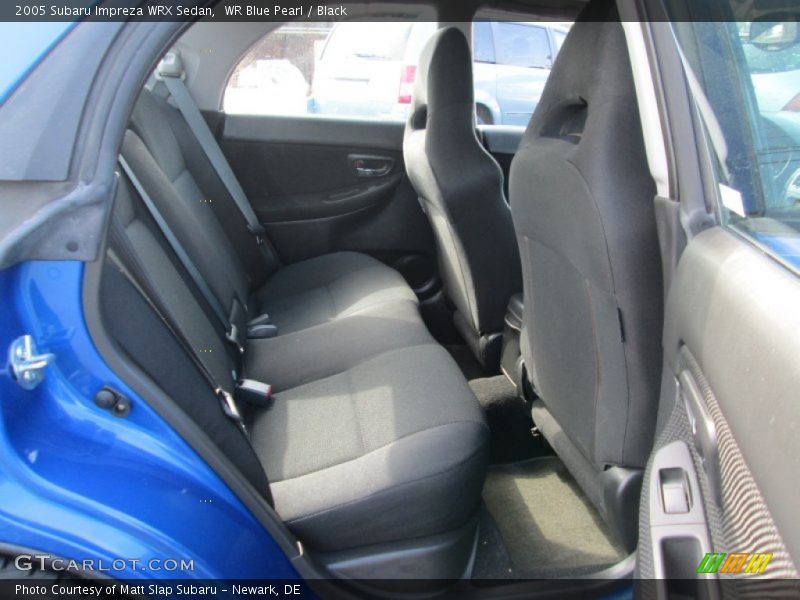 WR Blue Pearl / Black 2005 Subaru Impreza WRX Sedan