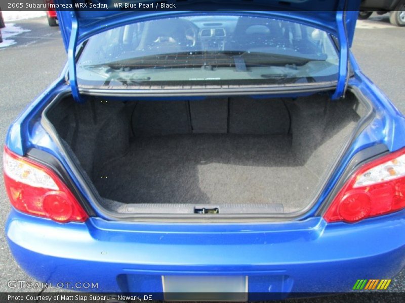 WR Blue Pearl / Black 2005 Subaru Impreza WRX Sedan