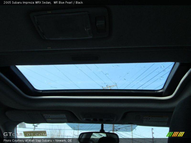 WR Blue Pearl / Black 2005 Subaru Impreza WRX Sedan