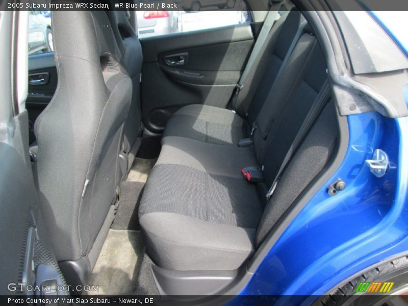 WR Blue Pearl / Black 2005 Subaru Impreza WRX Sedan