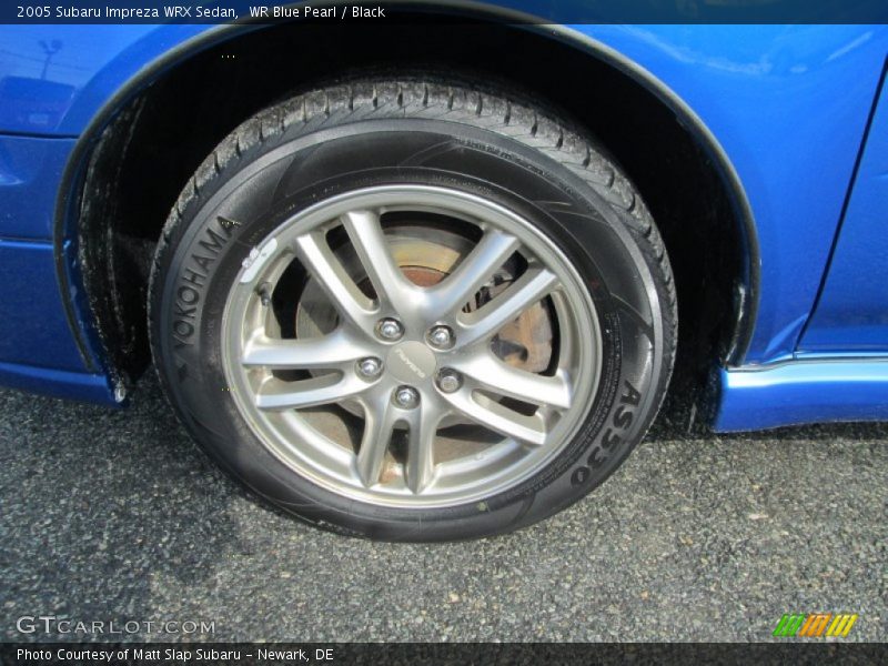WR Blue Pearl / Black 2005 Subaru Impreza WRX Sedan