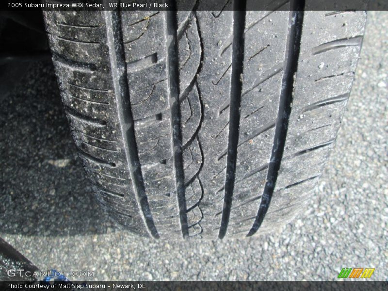 WR Blue Pearl / Black 2005 Subaru Impreza WRX Sedan