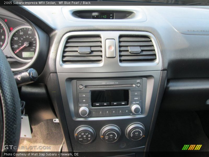 WR Blue Pearl / Black 2005 Subaru Impreza WRX Sedan