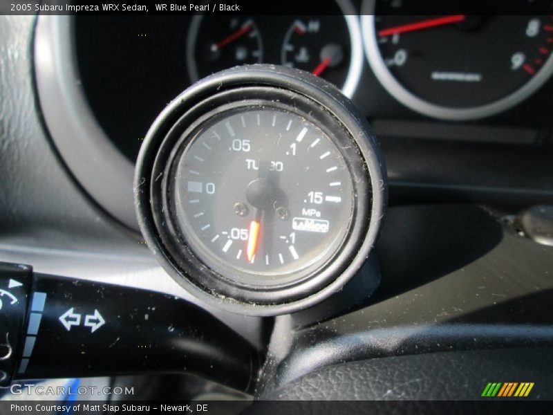 WR Blue Pearl / Black 2005 Subaru Impreza WRX Sedan