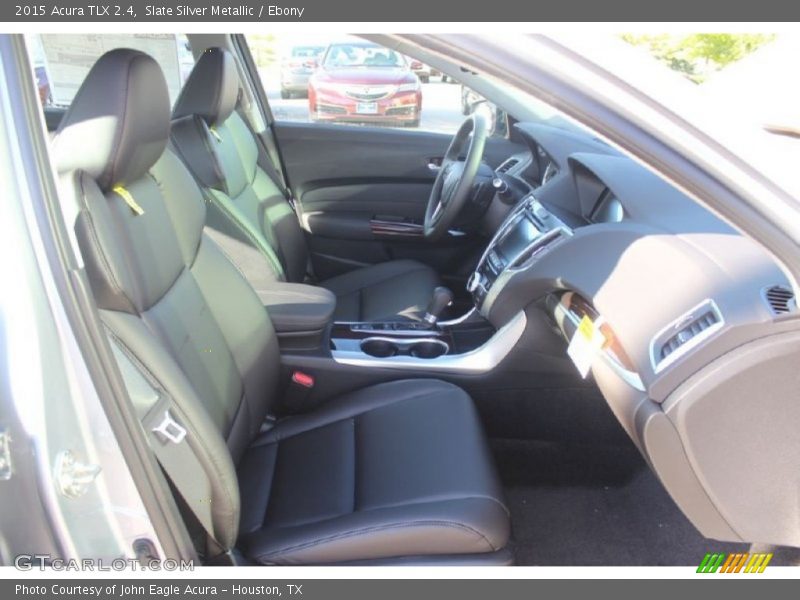 Slate Silver Metallic / Ebony 2015 Acura TLX 2.4