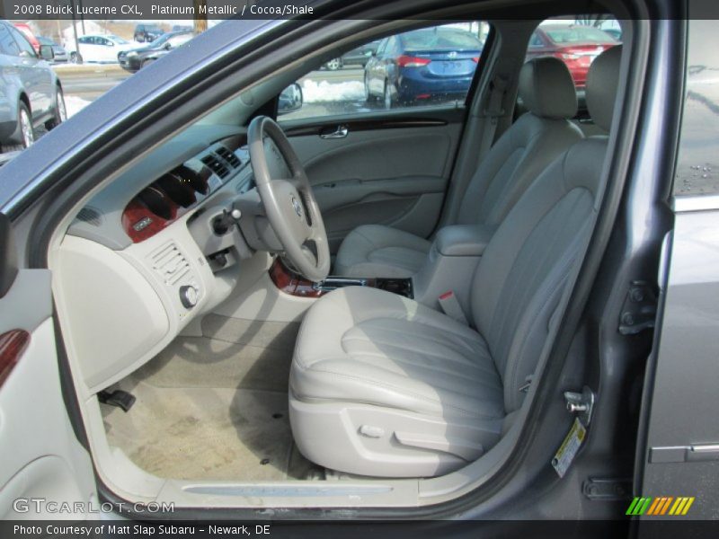 Platinum Metallic / Cocoa/Shale 2008 Buick Lucerne CXL