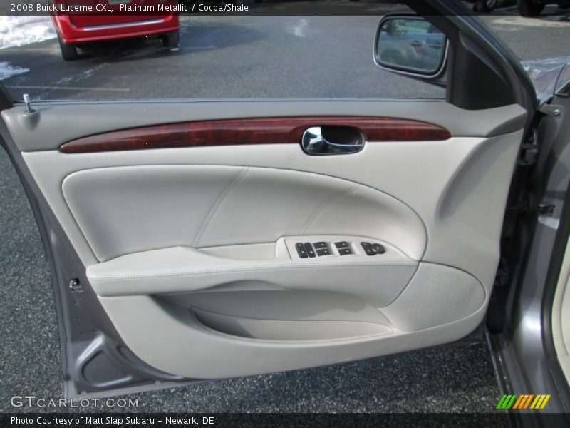 Platinum Metallic / Cocoa/Shale 2008 Buick Lucerne CXL