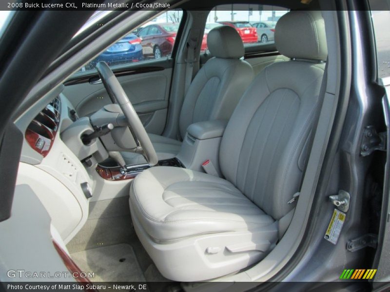 Platinum Metallic / Cocoa/Shale 2008 Buick Lucerne CXL